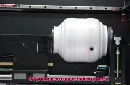 UV printing on copper industry parts